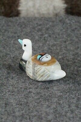 Duck Zuni Fetish Carving - Darrin Boone