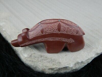 Bear Zuni Fetish Carving - Brandon Phillips - High Lonesome Trading