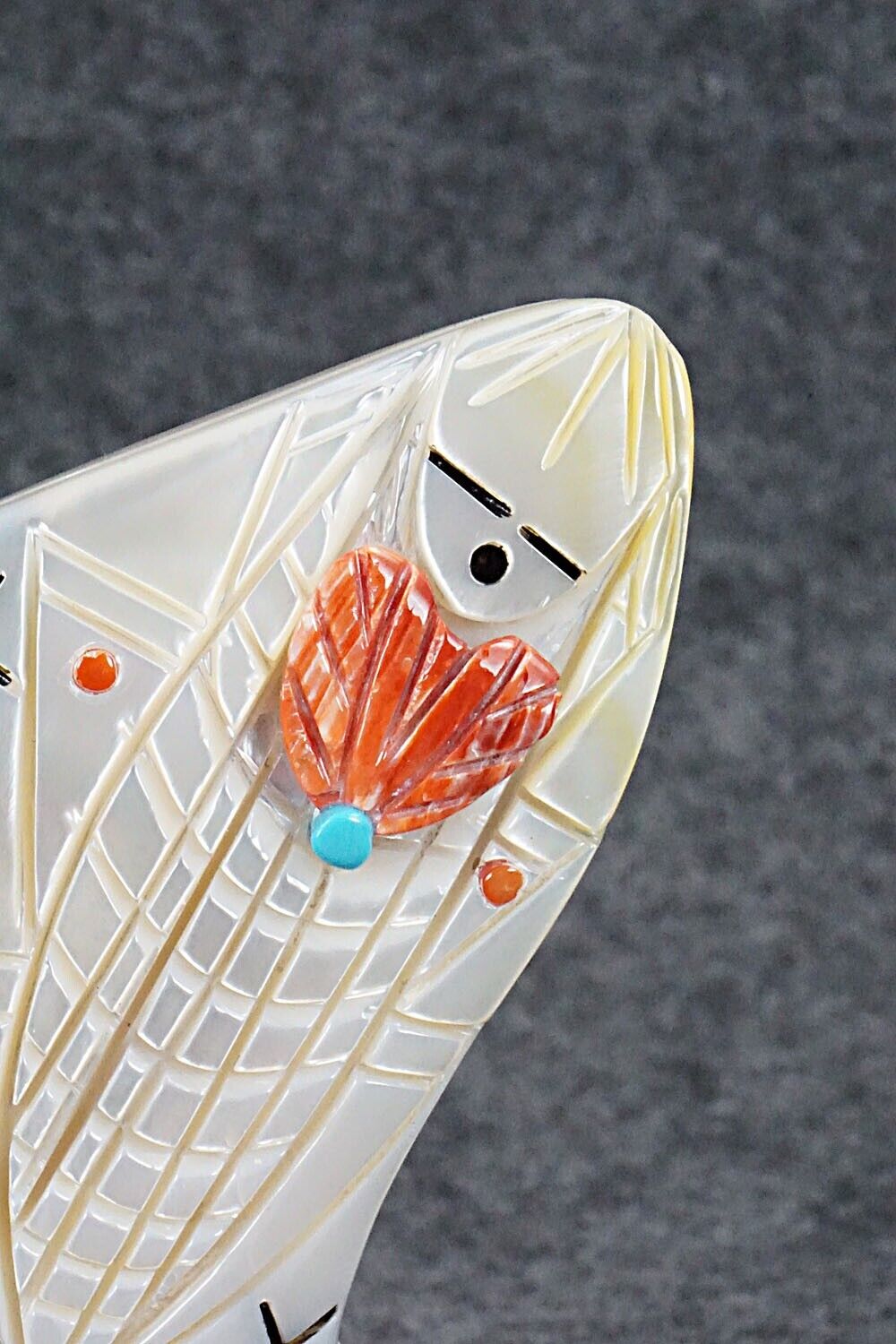 Corn Maiden Zuni Fetish Carving - Vickie Quandelacy