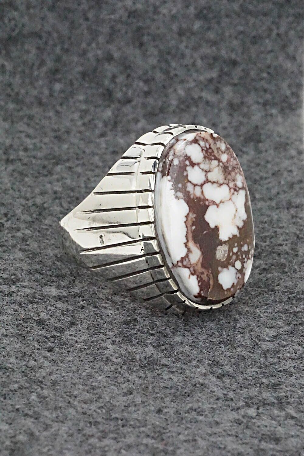 Wild Horse & Sterling Silver Ring - Trevor Jack - 13