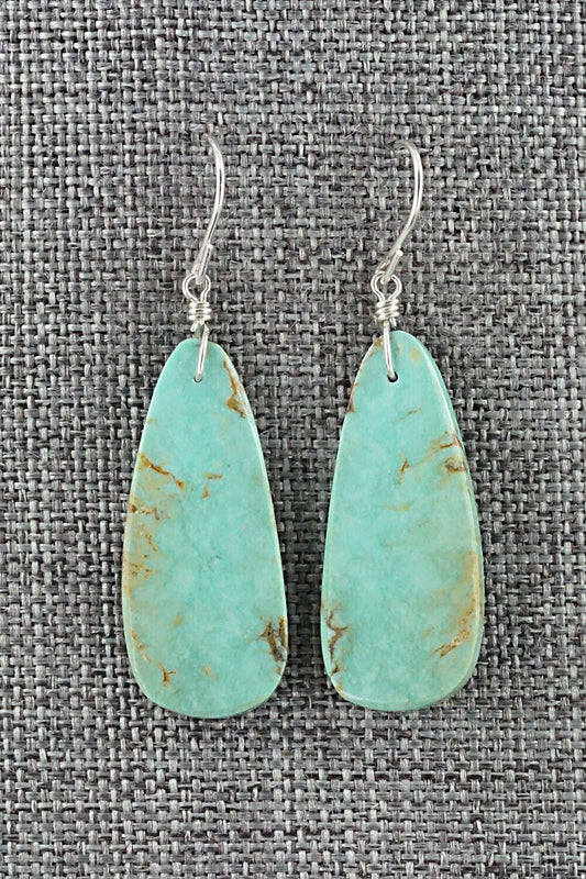 Turquoise & Sterling Silver Earrings - Sharon Abeyta