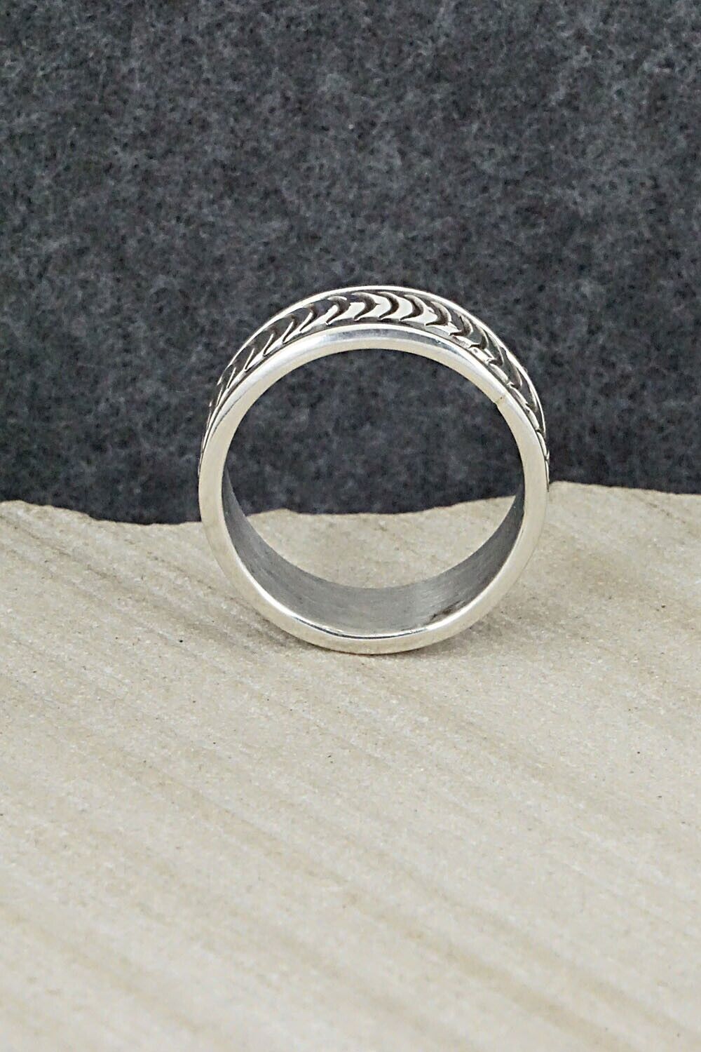 Sterling Silver Ring - Bruce Morgan - Size 9.25