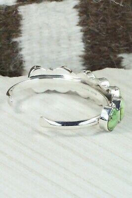 Turquoise & Sterling Silver Bracelet - Thomas Yazzie - High Lonesome Trading