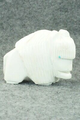 Buffalo Zuni Fetish Carving - Gilbert Lonjose
