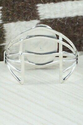 Turquoise & Sterling Silver Bracelet - Raymond Delgarito - High Lonesome Trading
