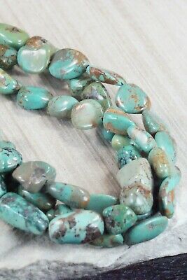 Turquoise & Sterling Silver Necklace - Navajo