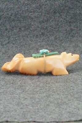 Mountain Lion Zuni Fetish Carving - Danette Laate