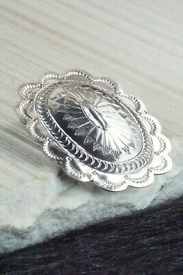 Sterling Silver Belt Buckle - Carson Blackgoat