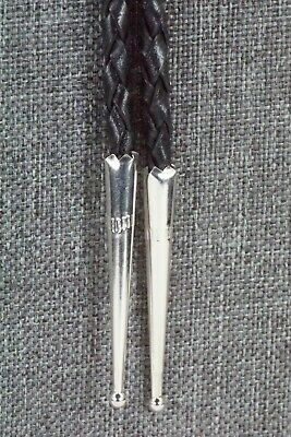 Turquoise & Sterling Silver Bolo Tie - Wilbert Muskett Sr.
