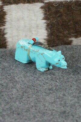 Bear Zuni Fetish Carving - Alex Tsethlikai