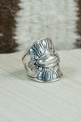 Navajo Sterling Silver Ring - Derrick Gordon - Size 7