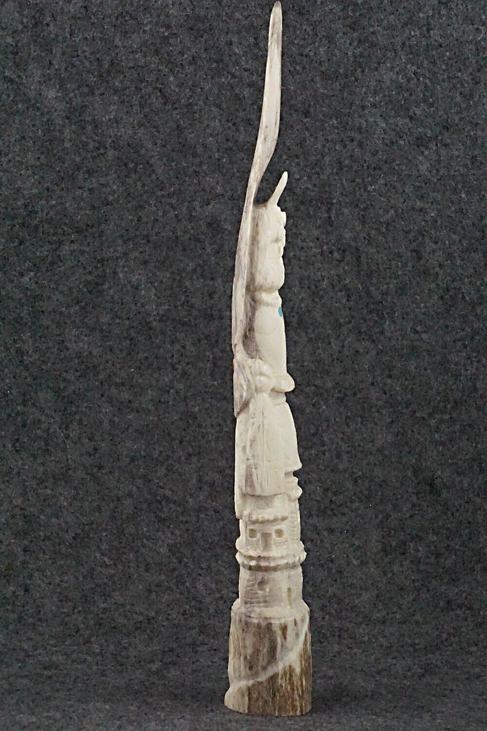 Shalako Dancer Zuni Fetish Carving - Maxx Laate