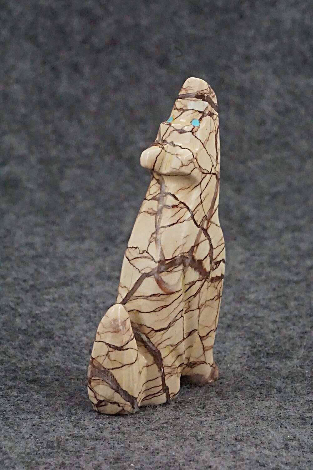 Coyote Zuni Fetish Carving - Rodney Laiwakete