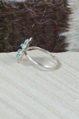 Turquoise & Sterling Silver Ring - David Leekity