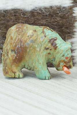 Bear Zuni Fetish Carving - Andres Quandelacy