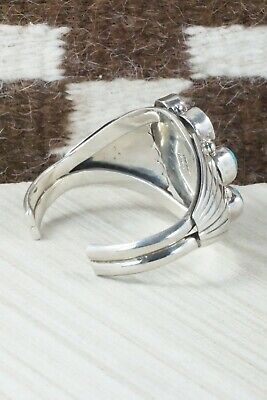 Turquoise & Sterling Silver Bracelet - Ted Brea