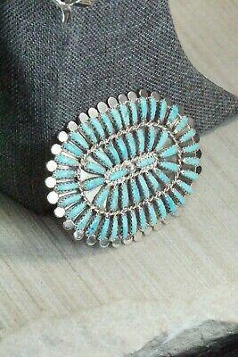 Turquoise & Sterling Silver Squash Blossom Set - Lavell Byjoe - High Lonesome Trading