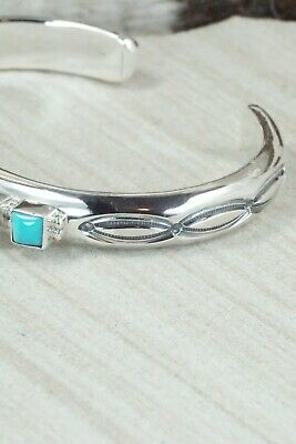 Turquoise and Sterling Silver Bracelet - Thomas Yazzie