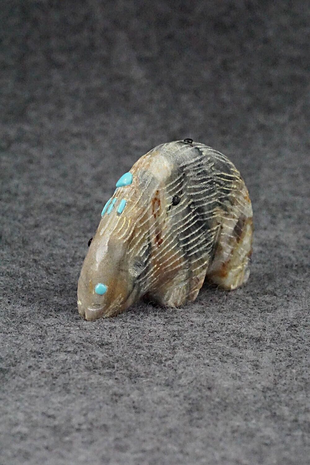 Porcupine Zuni Fetish Carving - Danette Laate