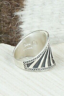 Sterling Silver Ring - Raymond Coriz - Size 9.5