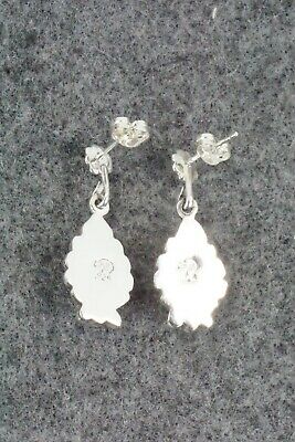 Turquoise & Sterling Silver Earrings - Genevieve Francisco