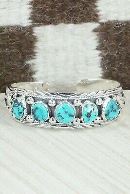 Turquoise & Sterling Silver Bracelet - Davey Morgan