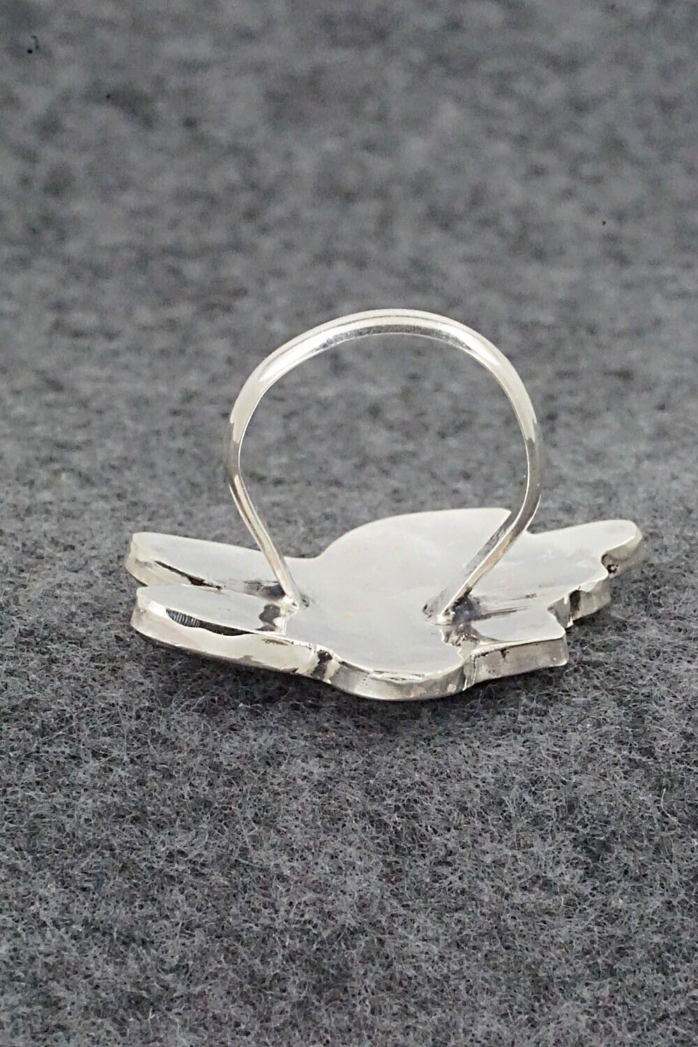 Multi Stone & Sterling Silver Ring - Lenora Gia - Size 7.25