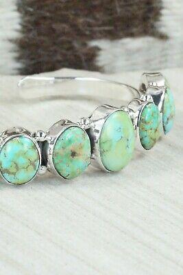 Turquoise & Sterling Silver Bracelet - Thomas Yazzie - High Lonesome Trading