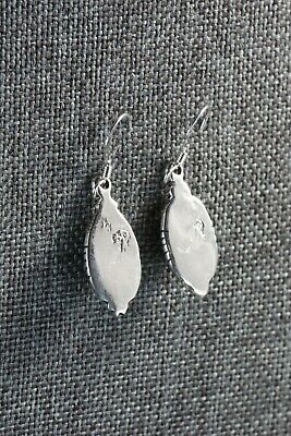 Navajo Turquoise and Sterling Silver Earrings - Roger Pino