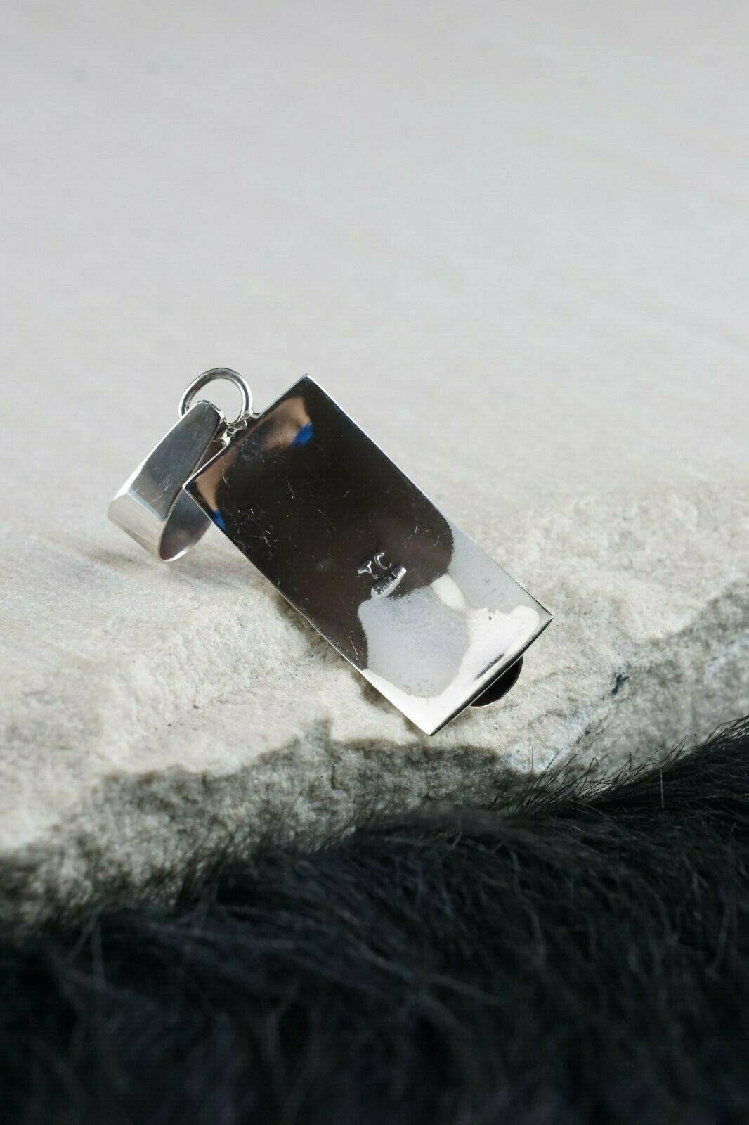 Sterling Silver Pendant - Thomas Charley - Navajo - High Lonesome Trading