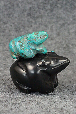 Frog Zuni Fetish Carving - Justin Red Elk