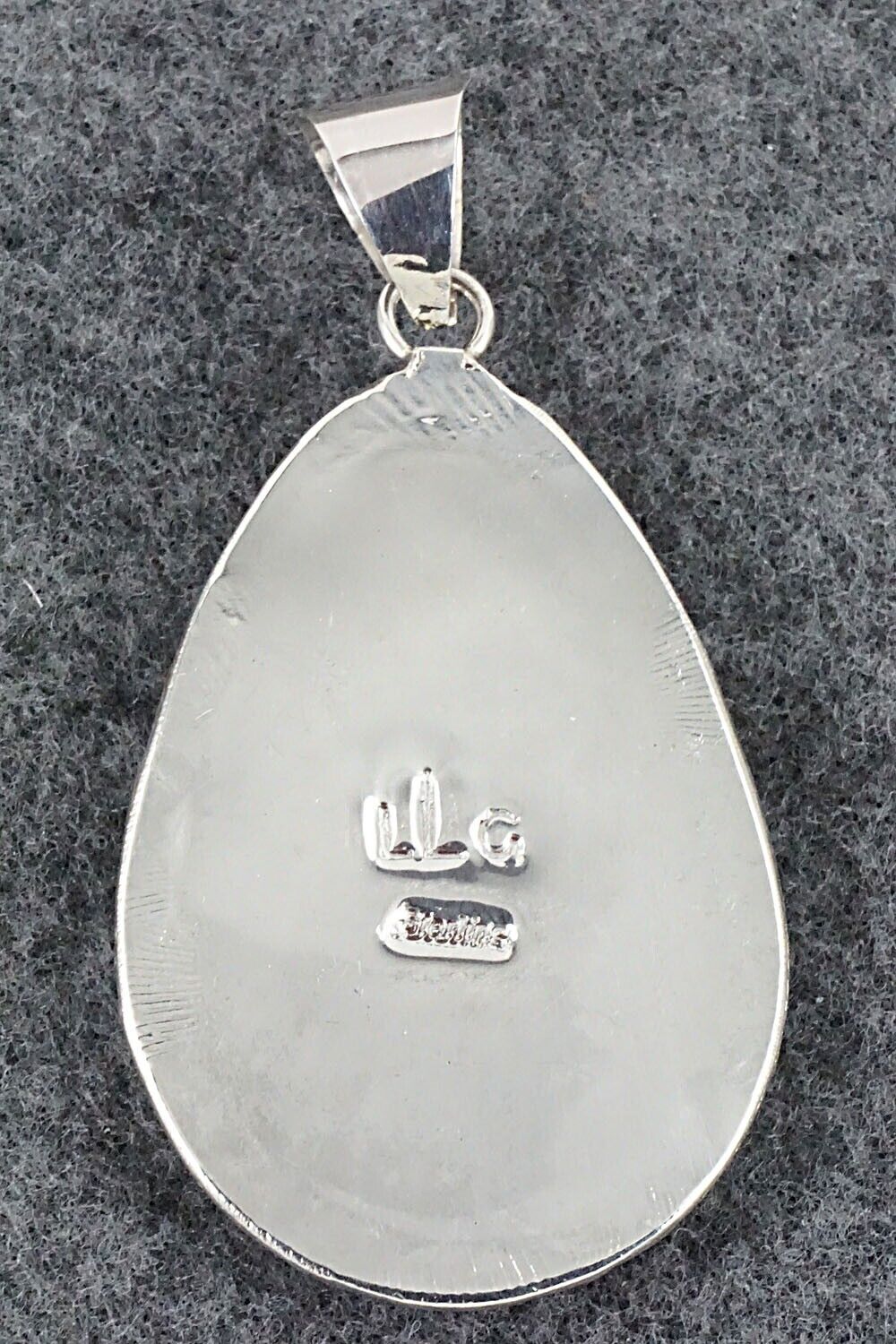 Multi Stone & Sterling Silver Pendant - Gladys Lamy