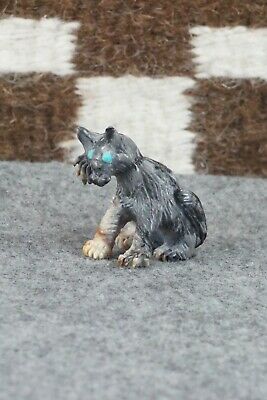 Bobcat Zuni Fetish Carving - Bernard Laiwakete