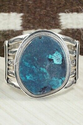 Turquoise & Sterling Silver Bracelet - Raymond Delgarito