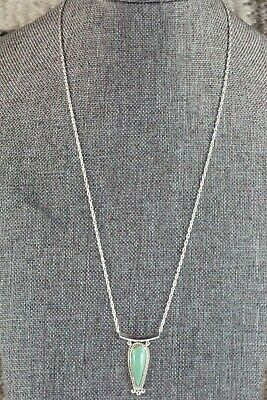 Turquoise & Sterling Silver Necklace - Sharon McCarthy