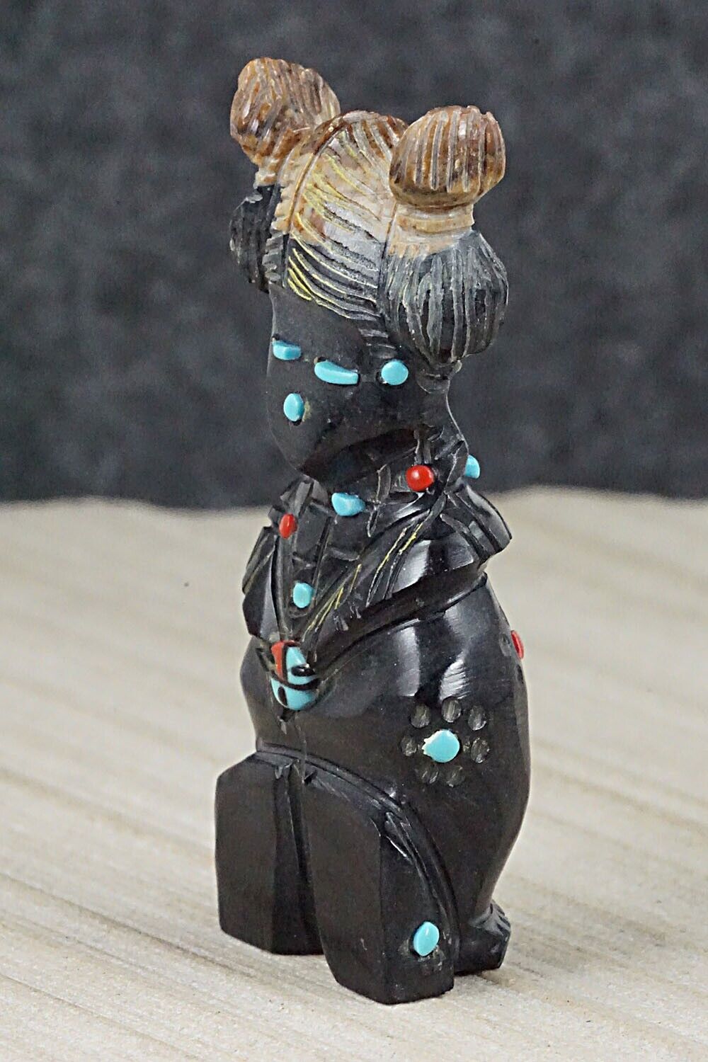 Corn Maiden Zuni Fetish Carving - Danette Laate