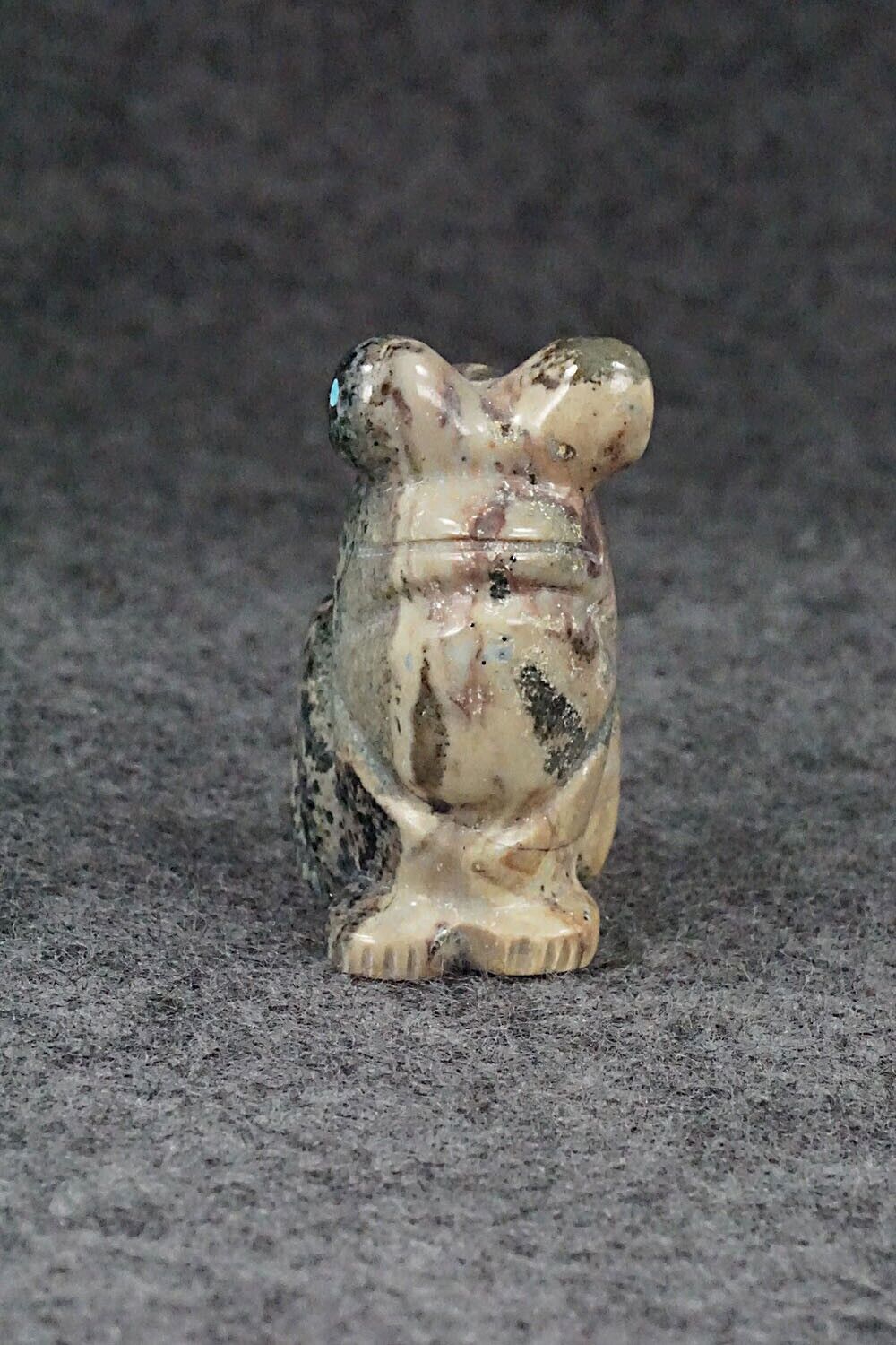 Frog Zuni Fetish Carving - Fred Weekoty