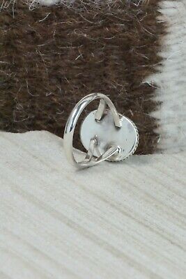 Turquoise & Sterling Silver Ring - Jamie Saunders - Size 6
