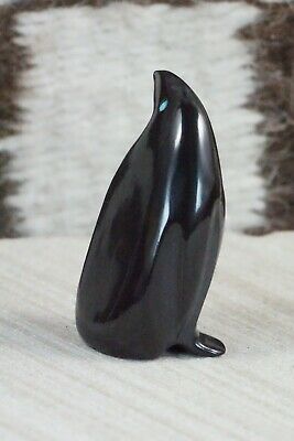 Penguin Zuni Fetish Carving - Calvert Bowannie