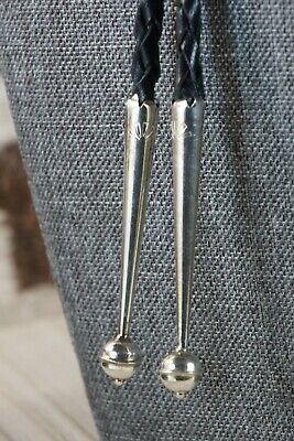 Navajo Turquoise & Sterling Silver Bolo Tie - Carson Blackgoat