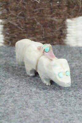 Wolf Zuni Fetish Carving - Taylor Gia - High Lonesome Trading