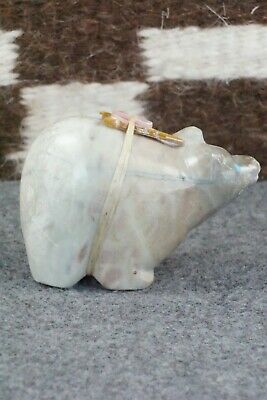 Bear Zuni Fetish Carving - Delvin Leekya