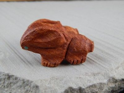 Rabbits Zuni Fetish Carving - Louise Ponchuella - High Lonesome Trading