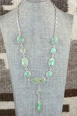 Turquoise & Sterling Silver Necklace - Mark Barney