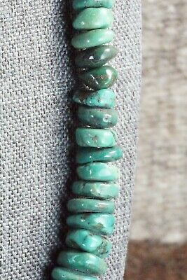 Turquoise & Sterling Silver Necklace - Navajo