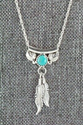 Turquoise & Sterling Silver Necklace - Sharon McCarthy