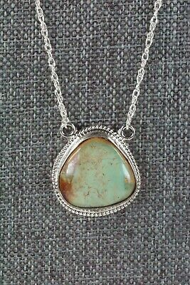 Navajo Turquoise & Sterling Silver Necklace - Annie Spencer