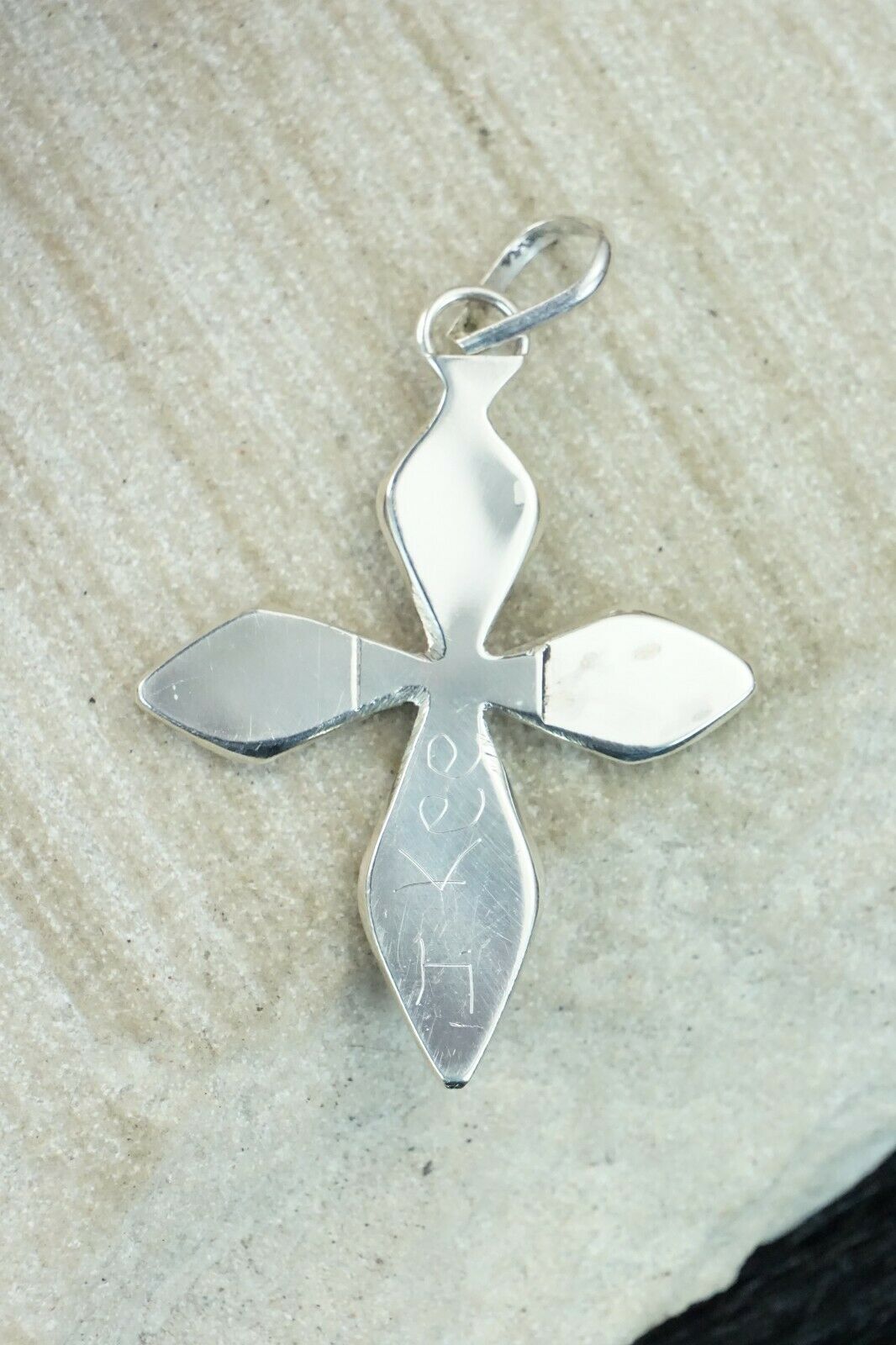 Abalone Shell & Sterling Silver Pendant - James Kee