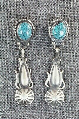 Turquoise & Sterling Silver Earrings - Annie Spencer