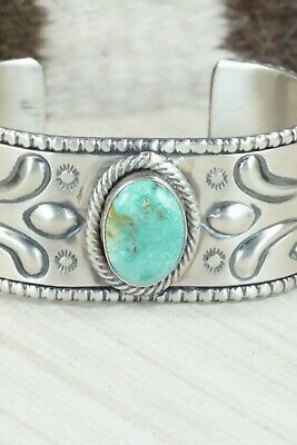 Turquoise & Sterling Silver Bracelet - Jeff James Jr.